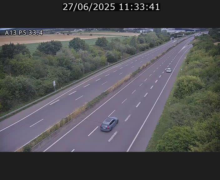 <h2>Webcam trafic sur A13 à hauteur de Mondorf-les-Bains en direction d'Altwies</h2>