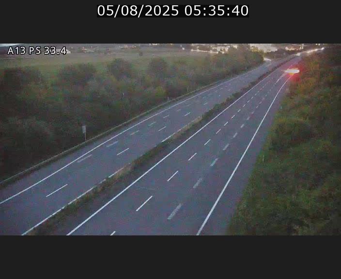 <h2>Webcam trafic sur A13 à hauteur de Mondorf-les-Bains en direction d'Altwies</h2>