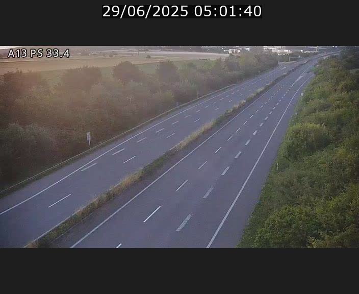 <h2>Webcam trafic sur A13 à hauteur de Mondorf-les-Bains en direction d'Altwies</h2>