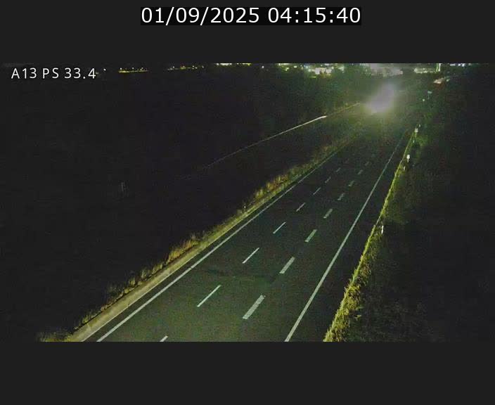 <h2>Webcam trafic sur A13 à hauteur de Mondorf-les-Bains en direction d'Altwies</h2>