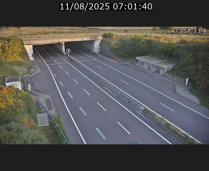 <h2>Webcam trafic sur A13 à hauteur d'Altwies en direction de Mondorf-les-bains et en provenance de l'Allemagne</h2>