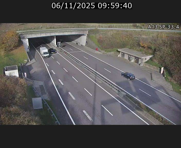 <h2>Webcam trafic sur A13 à hauteur d'Altwies en direction de Mondorf-les-bains et en provenance de l'Allemagne</h2>