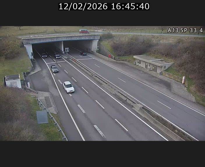 <h2>Webcam trafic sur A13 à hauteur d'Altwies en direction de Mondorf-les-bains et en provenance de l'Allemagne</h2>