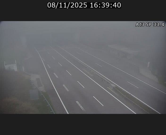 Webcam trafic sur A13 à hauteur d'Altwies en direction de Mondorf-les-bains et en provenance de l'Allemagne