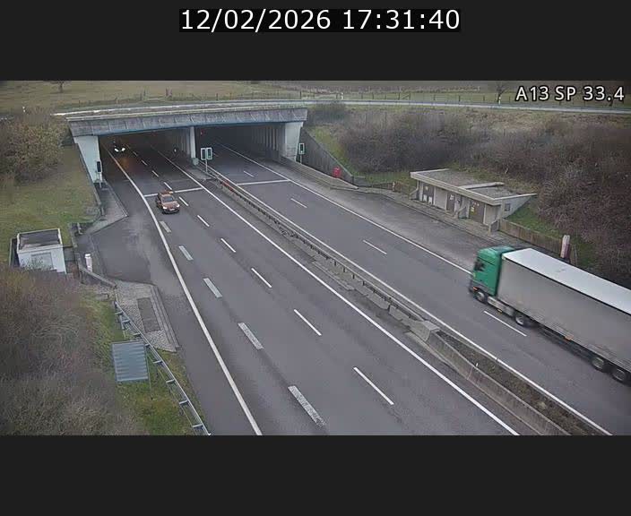 <h2>Webcam trafic sur A13 à hauteur d'Altwies en direction de Mondorf-les-bains et en provenance de l'Allemagne</h2>
