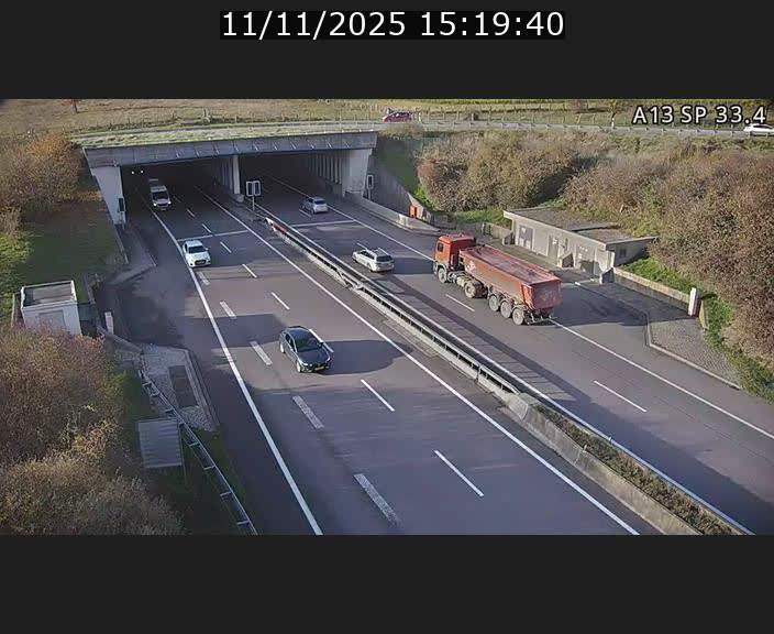<h2>Webcam trafic sur A13 à hauteur d'Altwies en direction de Mondorf-les-bains et en provenance de l'Allemagne</h2>