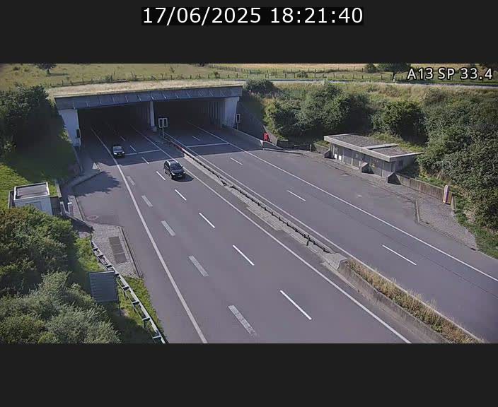 <h2>Webcam trafic sur A13 à hauteur d'Altwies en direction de Mondorf-les-bains et en provenance de l'Allemagne</h2>
