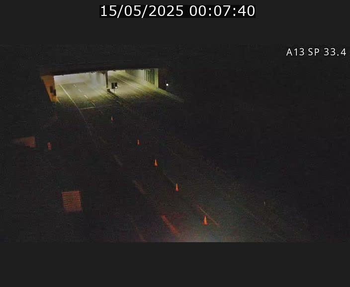 Webcam trafic sur A13 à hauteur d'Altwies en direction de Mondorf-les-bains et en provenance de l'Allemagne