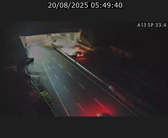 Webcam trafic sur A13 à hauteur d'Altwies en direction de Mondorf-les-bains et en provenance de l'Allemagne