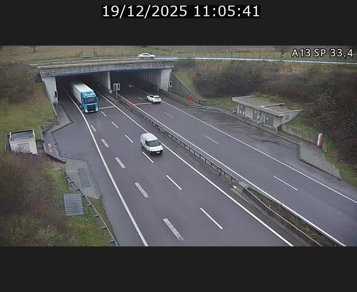 <h2>Webcam trafic sur A13 à hauteur d'Altwies en direction de Mondorf-les-bains et en provenance de l'Allemagne</h2>