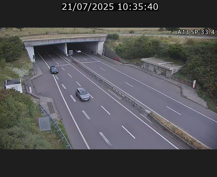 <h2>Webcam trafic sur A13 à hauteur d'Altwies en direction de Mondorf-les-bains et en provenance de l'Allemagne</h2>
