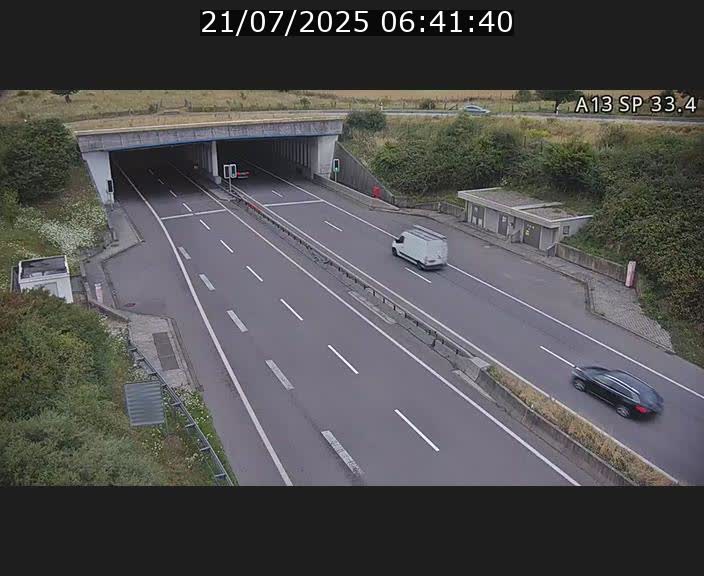 <h2>Webcam trafic sur A13 à hauteur d'Altwies en direction de Mondorf-les-bains et en provenance de l'Allemagne</h2>