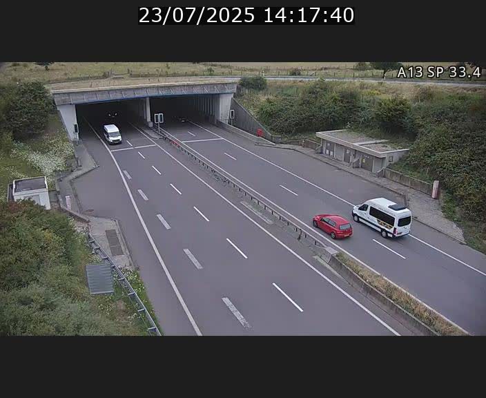 <h2>Webcam trafic sur A13 à hauteur d'Altwies en direction de Mondorf-les-bains et en provenance de l'Allemagne</h2>