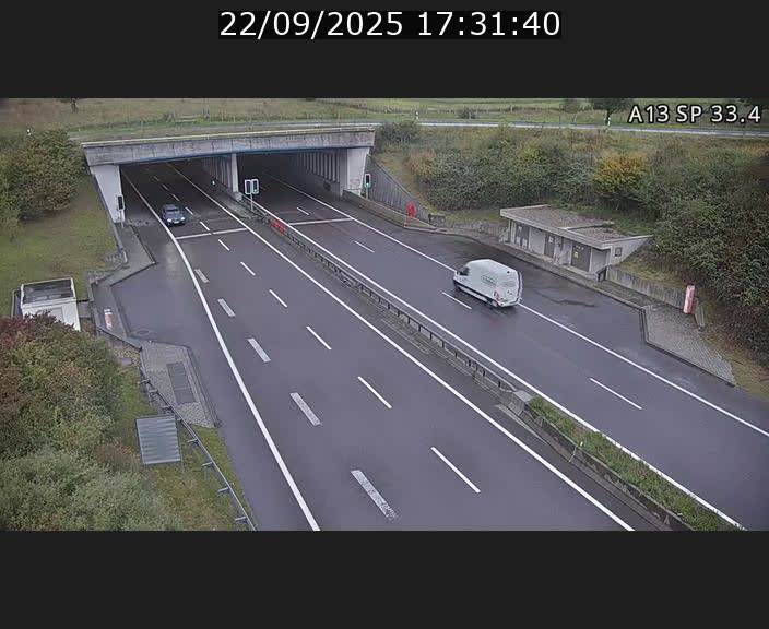 <h2>Webcam trafic sur A13 à hauteur d'Altwies en direction de Mondorf-les-bains et en provenance de l'Allemagne</h2>