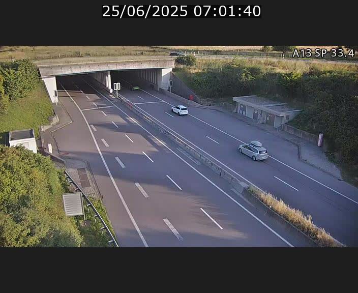 <h2>Webcam trafic sur A13 à hauteur d'Altwies en direction de Mondorf-les-bains et en provenance de l'Allemagne</h2>