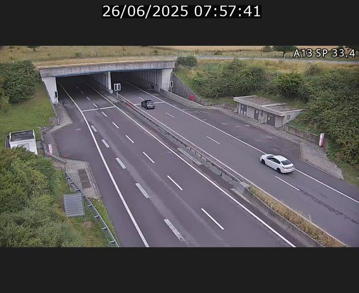 <h2>Webcam trafic sur A13 à hauteur d'Altwies en direction de Mondorf-les-bains et en provenance de l'Allemagne</h2>