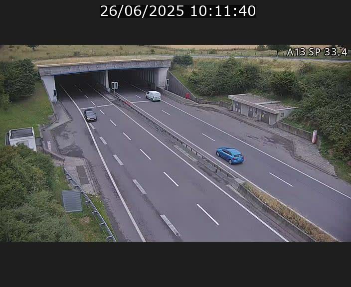 <h2>Webcam trafic sur A13 à hauteur d'Altwies en direction de Mondorf-les-bains et en provenance de l'Allemagne</h2>