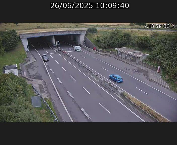 <h2>Webcam trafic sur A13 à hauteur d'Altwies en direction de Mondorf-les-bains et en provenance de l'Allemagne</h2>