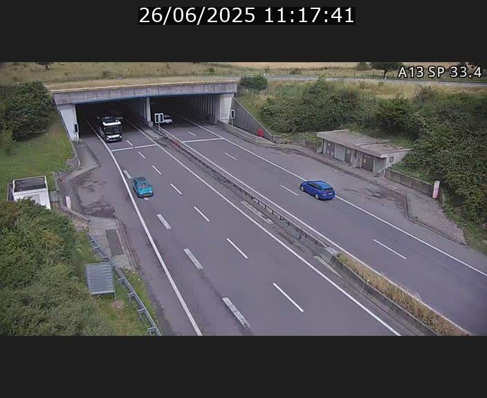<h2>Webcam trafic sur A13 à hauteur d'Altwies en direction de Mondorf-les-bains et en provenance de l'Allemagne</h2>
