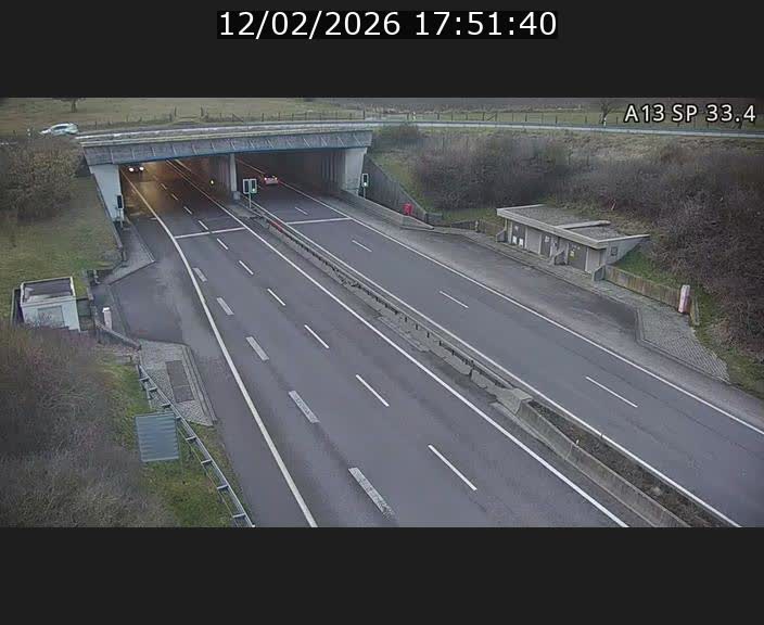 <h2>Webcam trafic sur A13 à hauteur d'Altwies en direction de Mondorf-les-bains et en provenance de l'Allemagne</h2>