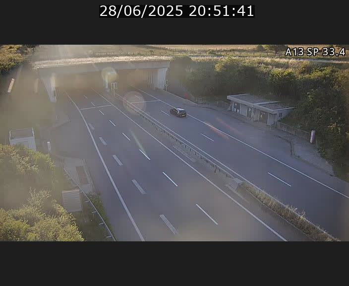 <h2>Webcam trafic sur A13 à hauteur d'Altwies en direction de Mondorf-les-bains et en provenance de l'Allemagne</h2>