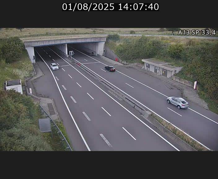 <h2>Webcam trafic sur A13 à hauteur d'Altwies en direction de Mondorf-les-bains et en provenance de l'Allemagne</h2>