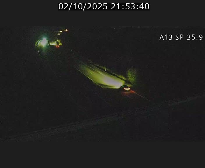 <h2>Webcam trafic sur A13 à l'entrée ouest du tunnel Markusbierg à Remerschen. Vue orientée vers Mondorf-les-Bains.</h2>