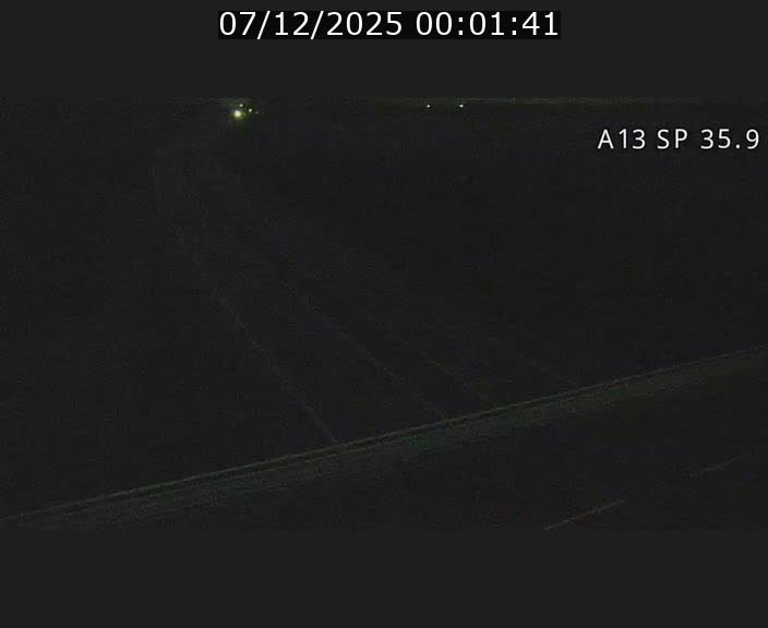 <h2>Webcam trafic sur A13 à l'entrée ouest du tunnel Markusbierg à Remerschen. Vue orientée vers Mondorf-les-Bains.</h2>