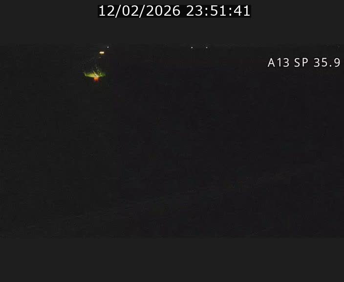 <h2>Webcam trafic sur A13 à l'entrée ouest du tunnel Markusbierg à Remerschen. Vue orientée vers Mondorf-les-Bains.</h2>