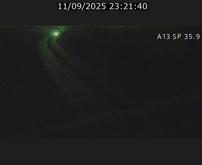 <h2>Webcam trafic sur A13 à l'entrée ouest du tunnel Markusbierg à Remerschen. Vue orientée vers Mondorf-les-Bains.</h2>