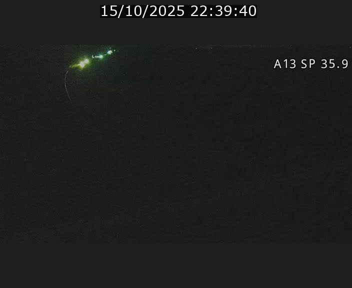 <h2>Webcam trafic sur A13 à l'entrée ouest du tunnel Markusbierg à Remerschen. Vue orientée vers Mondorf-les-Bains.</h2>