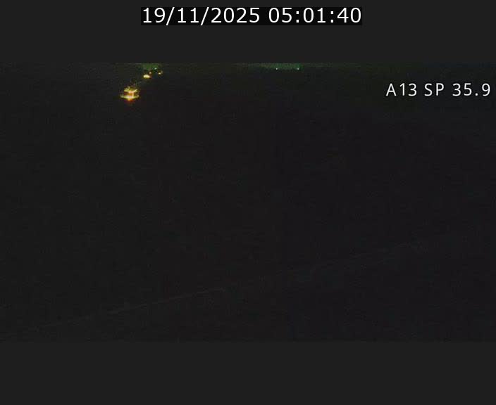 <h2>Webcam trafic sur A13 à l'entrée ouest du tunnel Markusbierg à Remerschen. Vue orientée vers Mondorf-les-Bains.</h2>
