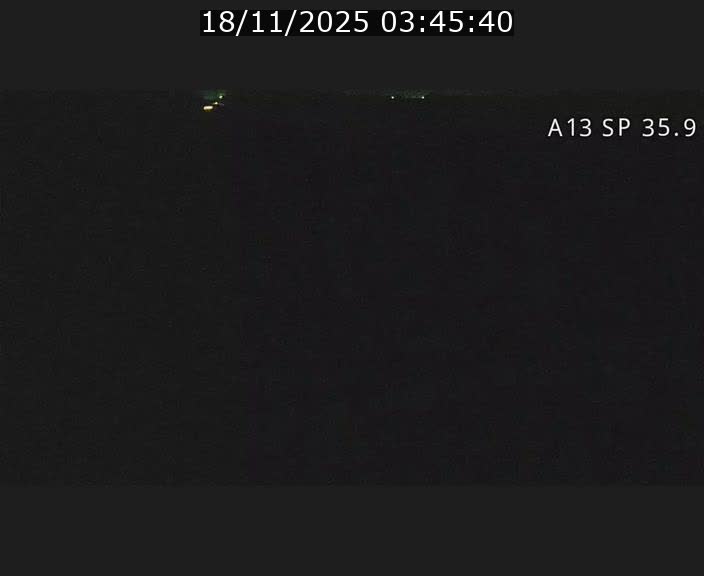 <h2>Webcam trafic sur A13 à l'entrée ouest du tunnel Markusbierg à Remerschen. Vue orientée vers Mondorf-les-Bains.</h2>