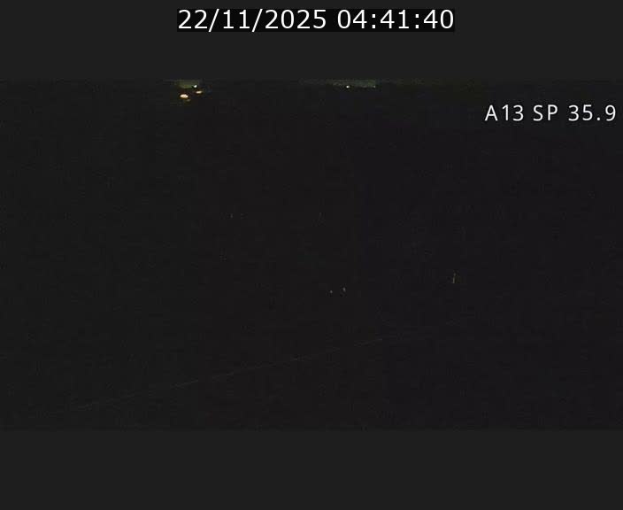 <h2>Webcam trafic sur A13 à l'entrée ouest du tunnel Markusbierg à Remerschen. Vue orientée vers Mondorf-les-Bains.</h2>