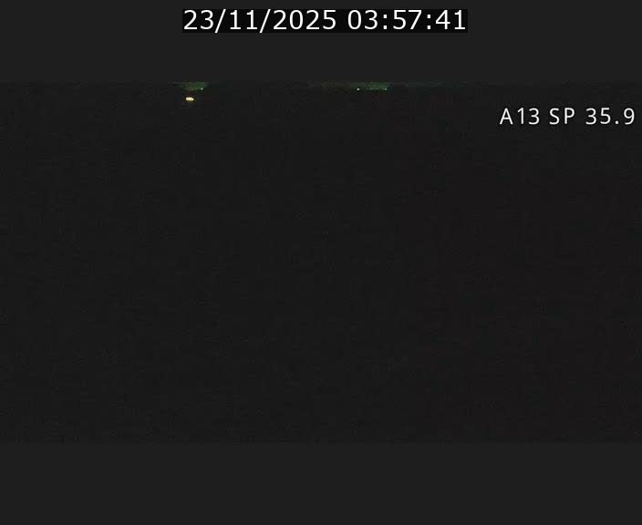 <h2>Webcam trafic sur A13 à l'entrée ouest du tunnel Markusbierg à Remerschen. Vue orientée vers Mondorf-les-Bains.</h2>