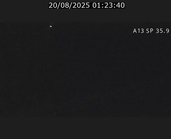 <h2>Webcam trafic sur A13 à l'entrée ouest du tunnel Markusbierg à Remerschen. Vue orientée vers Mondorf-les-Bains.</h2>