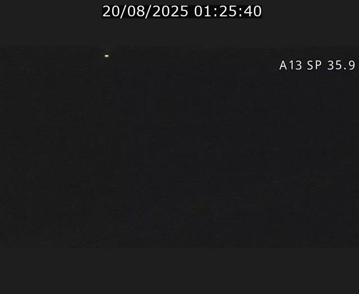 <h2>Webcam trafic sur A13 à l'entrée ouest du tunnel Markusbierg à Remerschen. Vue orientée vers Mondorf-les-Bains.</h2>