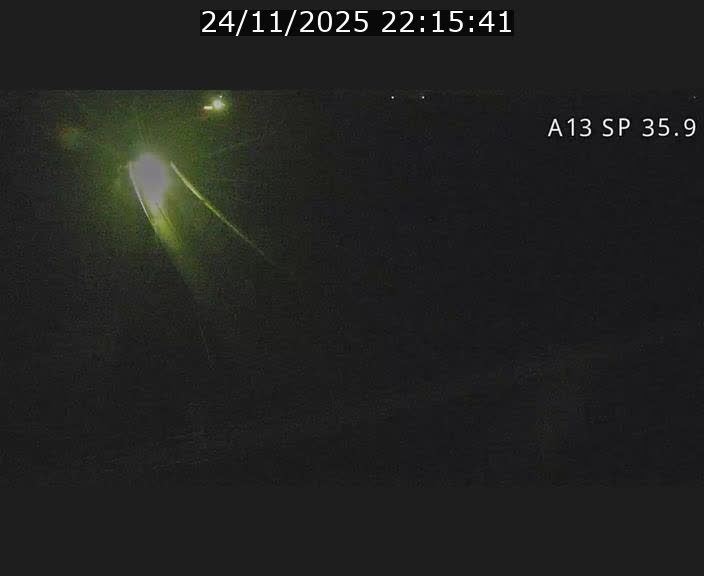 <h2>Webcam trafic sur A13 à l'entrée ouest du tunnel Markusbierg à Remerschen. Vue orientée vers Mondorf-les-Bains.</h2>