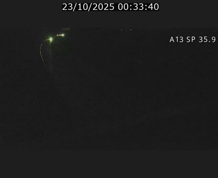 <h2>Webcam trafic sur A13 à l'entrée ouest du tunnel Markusbierg à Remerschen. Vue orientée vers Mondorf-les-Bains.</h2>