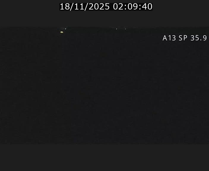 <h2>Webcam trafic sur A13 à l'entrée ouest du tunnel Markusbierg à Remerschen. Vue orientée vers Mondorf-les-Bains.</h2>