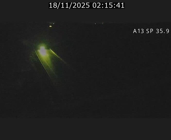 <h2>Webcam trafic sur A13 à l'entrée ouest du tunnel Markusbierg à Remerschen. Vue orientée vers Mondorf-les-Bains.</h2>