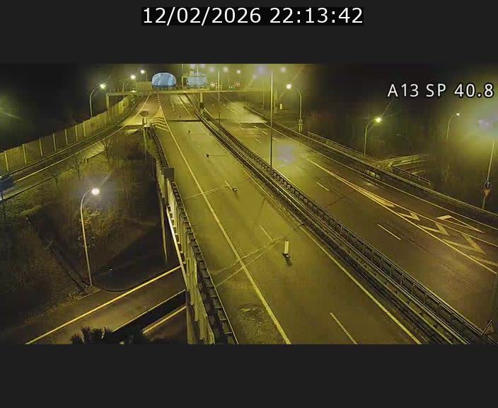 <h2>Webcam avec vue sur l'entrée côté allemand du tunnel Markusbierg à Schengen. Vue orientée vers le tunnel et Bettembourg</h2>