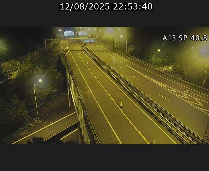 <h2>Webcam avec vue sur l'entrée côté allemand du tunnel Markusbierg à Schengen. Vue orientée vers le tunnel et Bettembourg</h2>