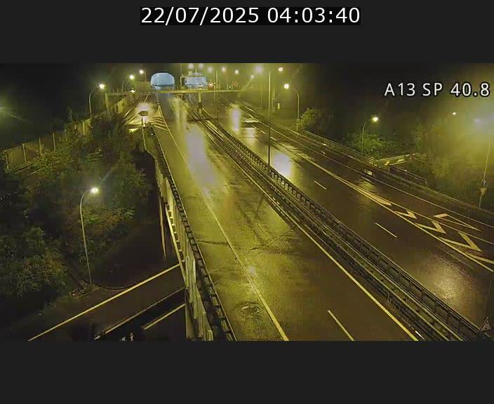 <h2>Webcam avec vue sur l'entrée côté allemand du tunnel Markusbierg à Schengen. Vue orientée vers le tunnel et Bettembourg</h2>