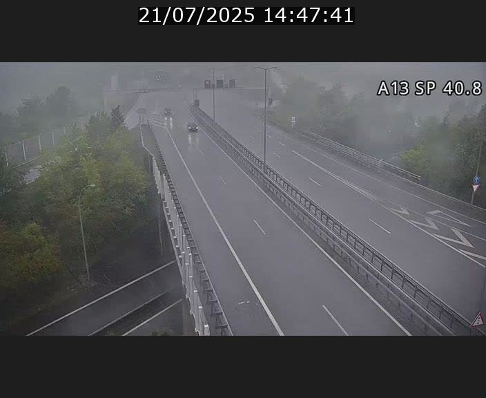 <h2>Webcam avec vue sur l'entrée côté allemand du tunnel Markusbierg à Schengen. Vue orientée vers le tunnel et Bettembourg</h2>