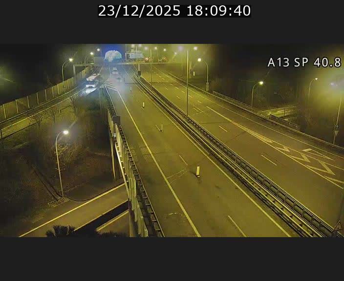 <h2>Webcam avec vue sur l'entrée côté allemand du tunnel Markusbierg à Schengen. Vue orientée vers le tunnel et Bettembourg</h2>