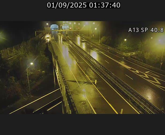 <h2>Webcam avec vue sur l'entrée côté allemand du tunnel Markusbierg à Schengen. Vue orientée vers le tunnel et Bettembourg</h2>