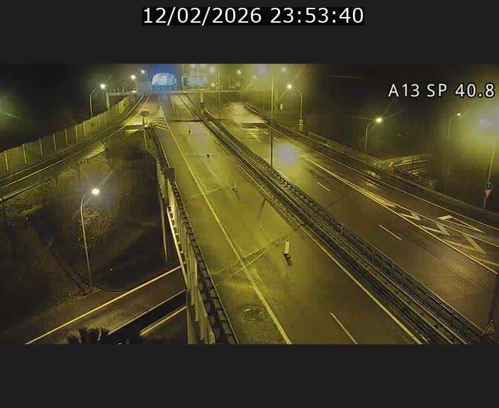 <h2>Webcam avec vue sur l'entrée côté allemand du tunnel Markusbierg à Schengen. Vue orientée vers le tunnel et Bettembourg</h2>