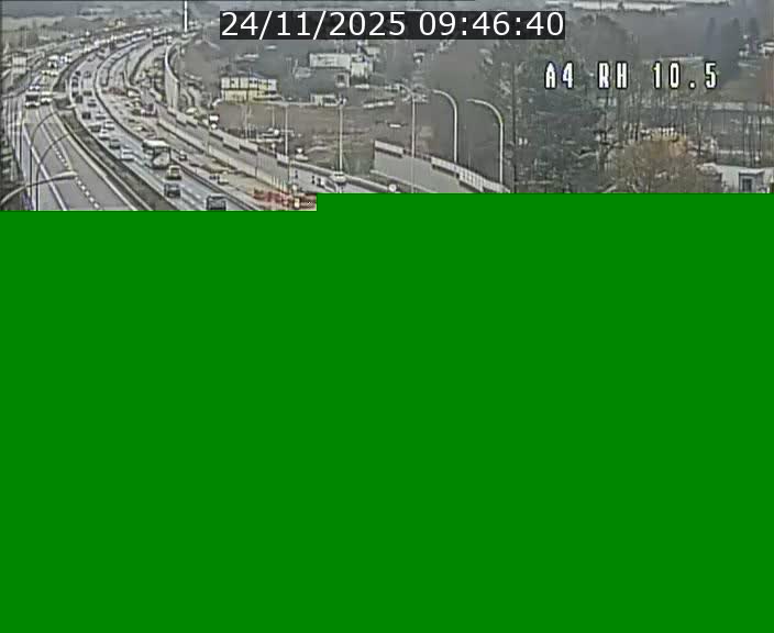 Traffic live webcam Luxembourg Pontpierre - A4 - BK 10.5 - direction Luxembourg