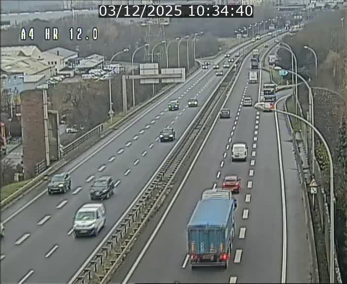 <h2>Traffic live webcam Luxembourg Jonction Foetz - A4 - BK 12.0 - direction Esch sur Alzette</h2>